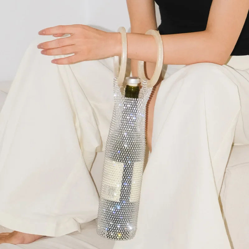 Diamond Wine Bag Bottle Gift