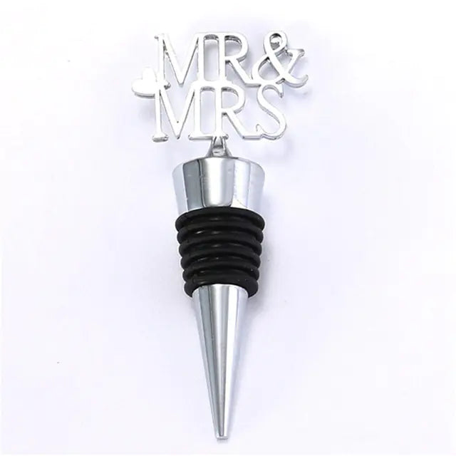 Zinc Alloy Wine Stopper Crystal Wine Champagne Bottle Stopper Vacuum Sealed Wedding Heart Gift  Wine Pourer Stopper Dropshipping