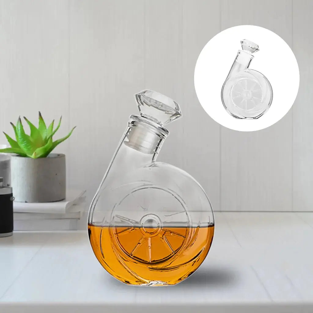 Retro Blower Shaped Wine Decanter