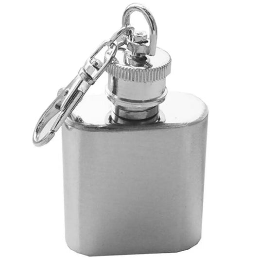 Mini Pocket Stainless Steel Wine Bottle Whiskey Liquor Hip Flask Screw Cap