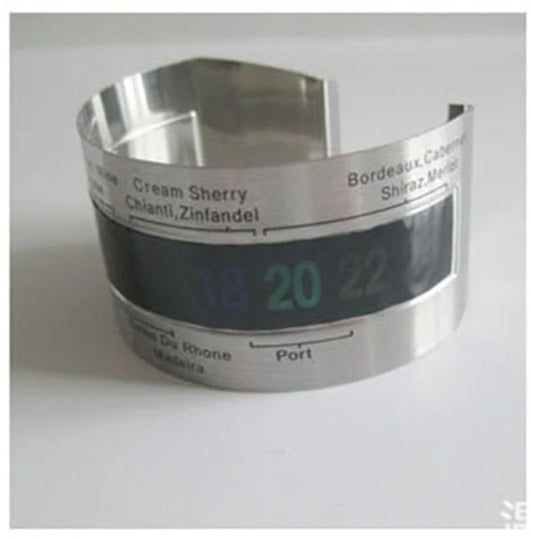 Stainless Steel Wine Thermometer Bracelet